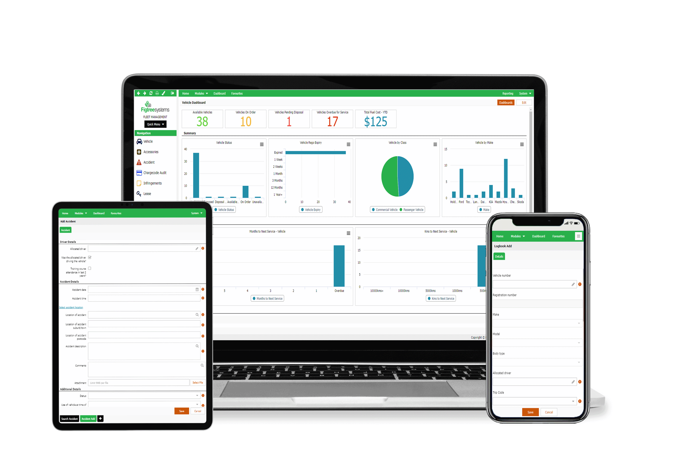 Figtree Systems software dashboard